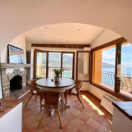 Vieux Chateau, Vue Mer Apartment Menton Bagian luar foto