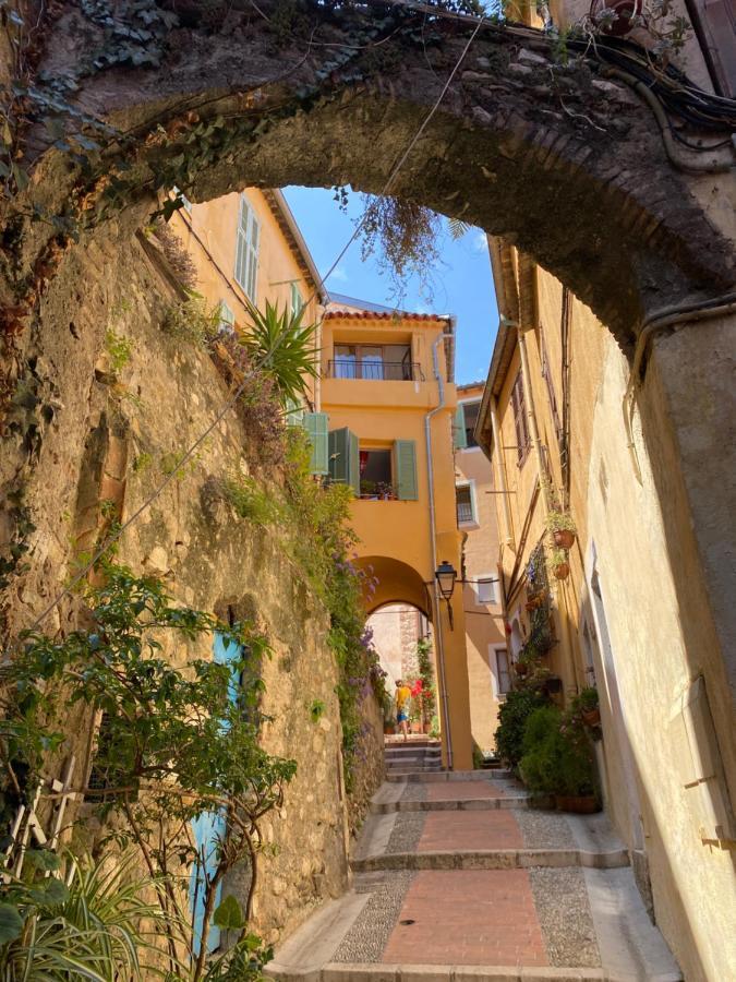 Vieux Chateau, Vue Mer Apartment Menton Bagian luar foto