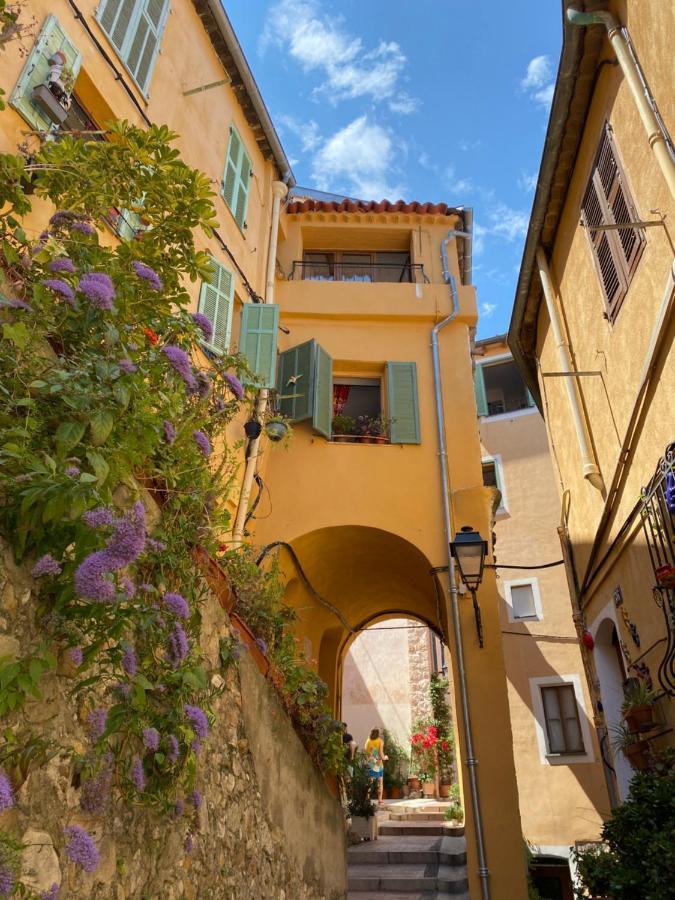 Vieux Chateau, Vue Mer Apartment Menton Bagian luar foto