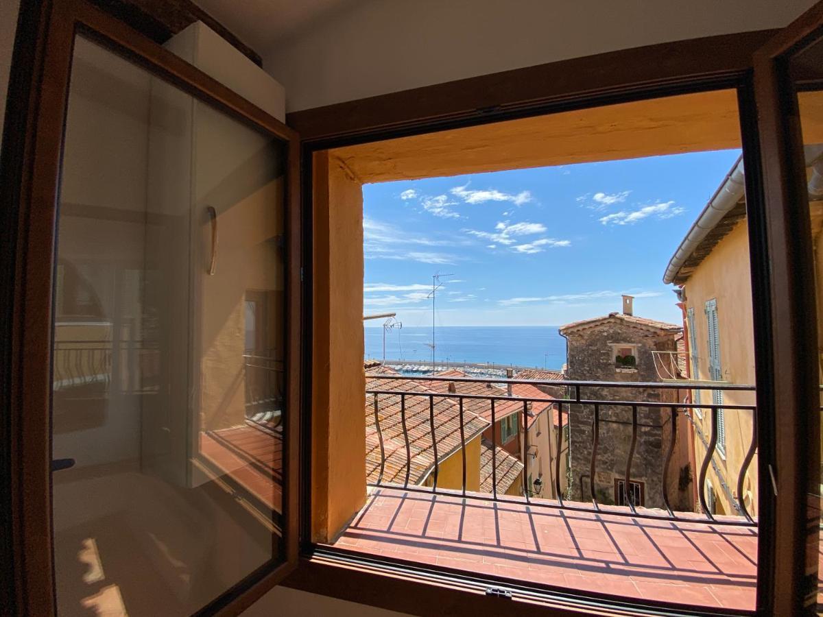 Vieux Chateau, Vue Mer Menton Bagian luar foto